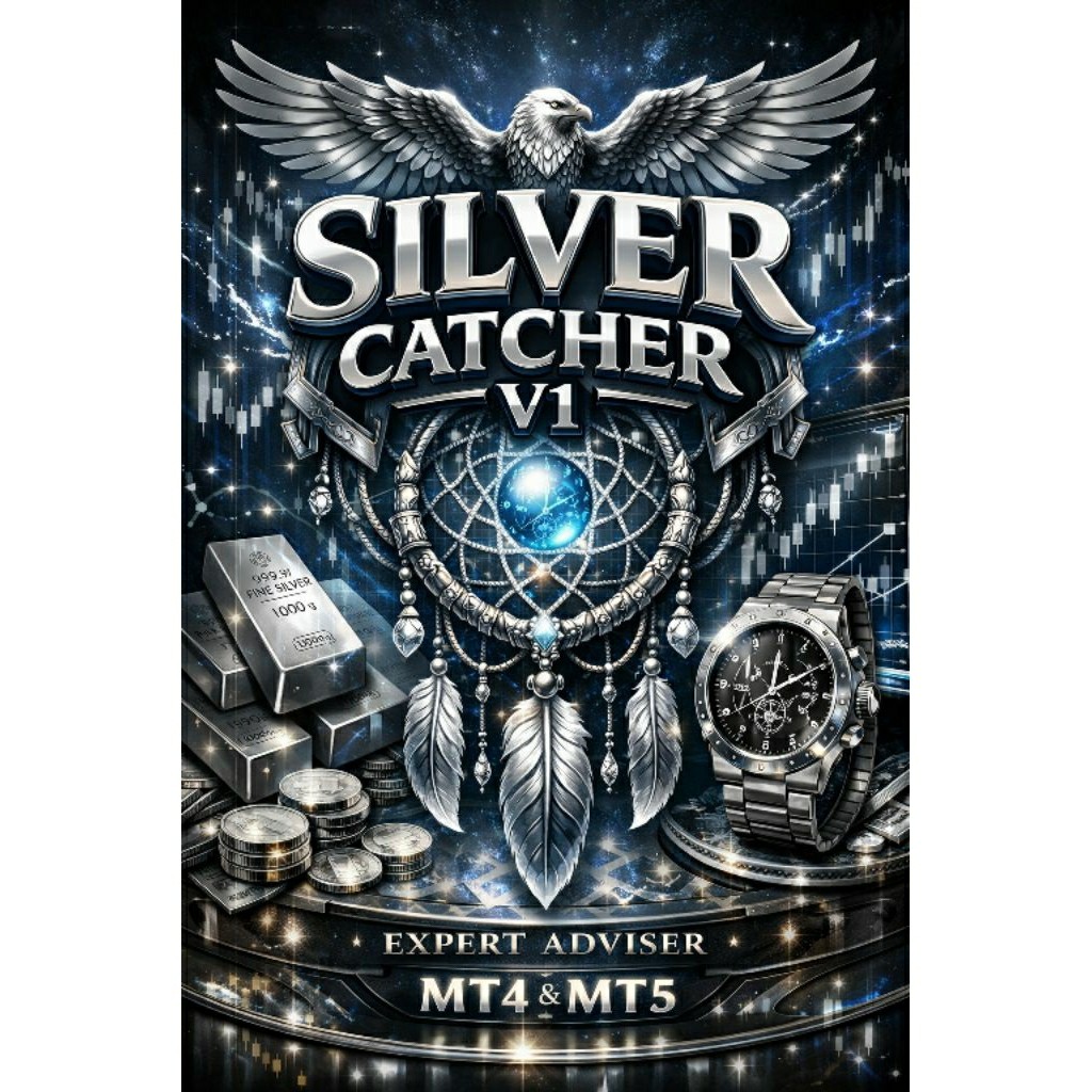 Ea Robot Trading Mt4/Mt5 Robot Trading Silver Catcher V1