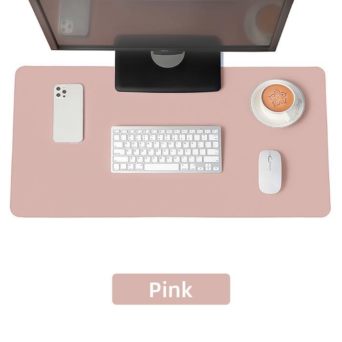 Mousepad Macaron Deskmat for Computer Alas Meja kantor Keyboard Mouse Waterproof Anti Slip Big Size 