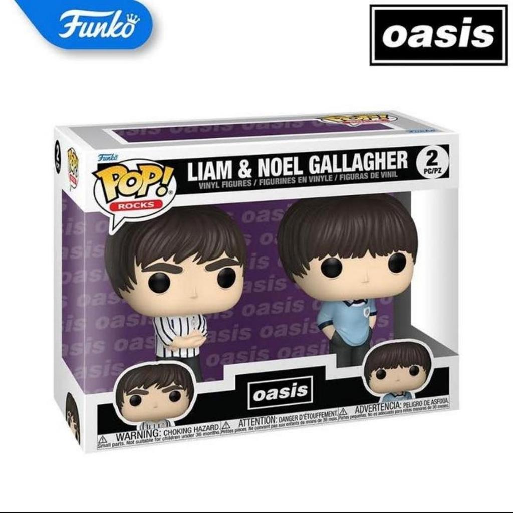 ORIGINAL Funko Pop Oasis Liam Noel Gallagher 2-Pack Figure Music