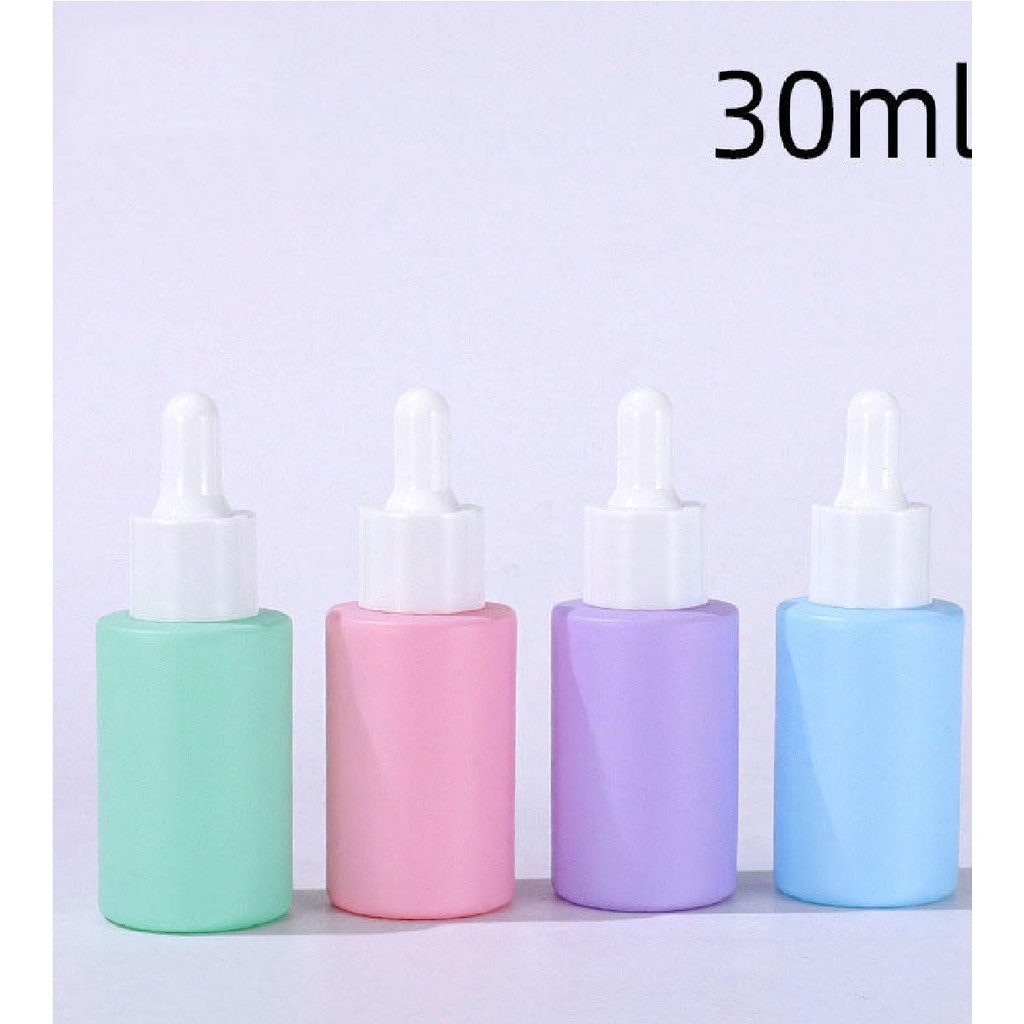 Botol Pipet Kaca Kosong 30 ml / dropper macaron 30ml / botol pipet