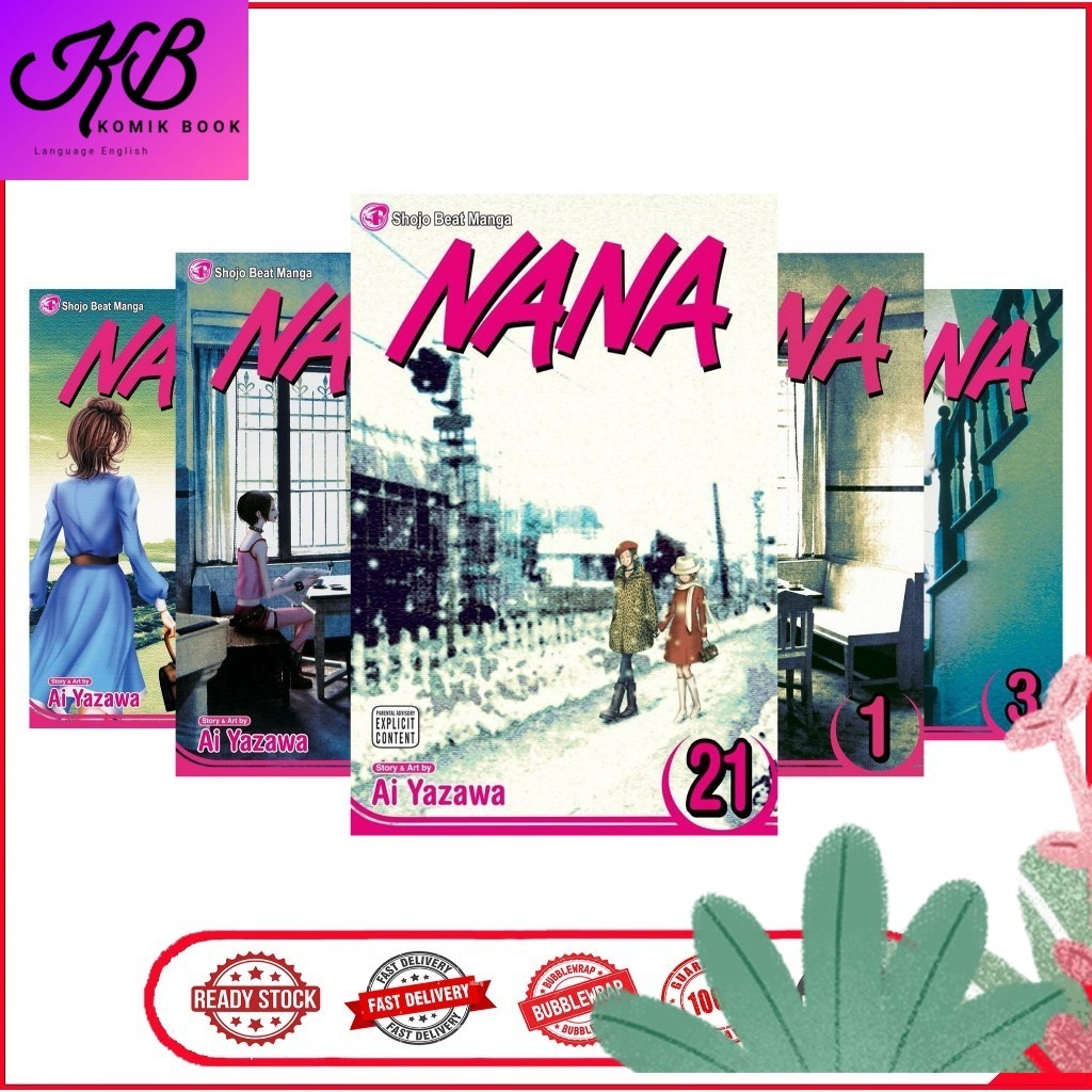 Manga Nana, by Ai Yazawa (21 book series)