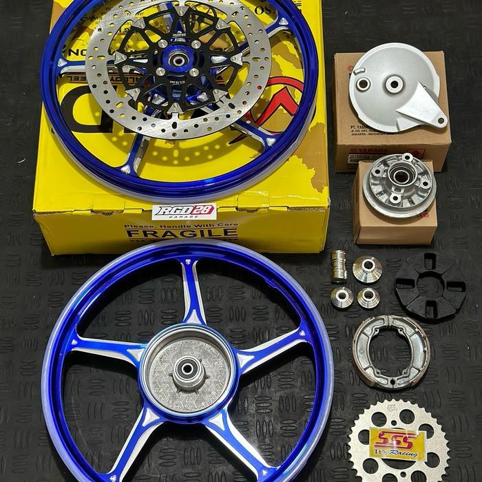 Velg vnd pnp cb gl mp tiger rxking supra karisma satria2t - Biru, Cb gl mp tiger