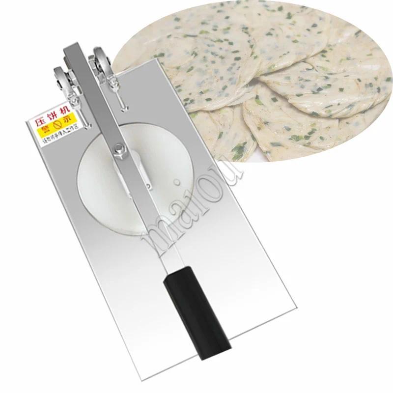 Commercial 18cm Manual Dough Press Machine Dough Roller Sheeter Pizza Dough Press Machine