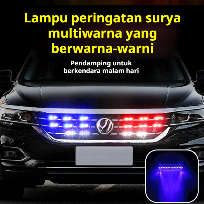 Lampu Peringatan Mobil Bertenaga Surya | Lampu Peringatan Tabrakan Belakang Tanpa Kabel, Lampu Navig