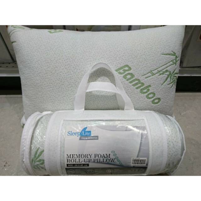 Sleep Lite Bantal Memory Foam Roll Up Pillow Ace Hardware