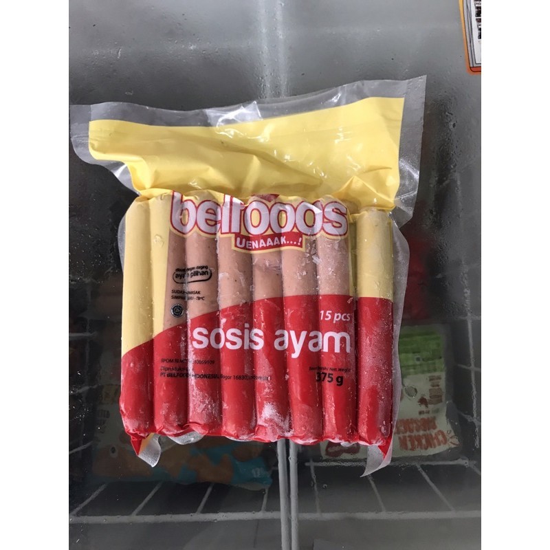 

Sosis Ayam Belfoods 345gr - isi 15