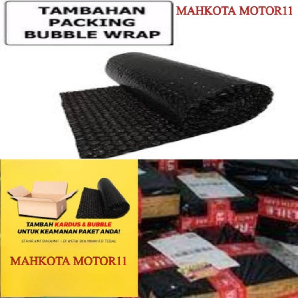 

Bable wrap extra khusus untuk tambahan keamnan paking body fullset motor kesayangan anda