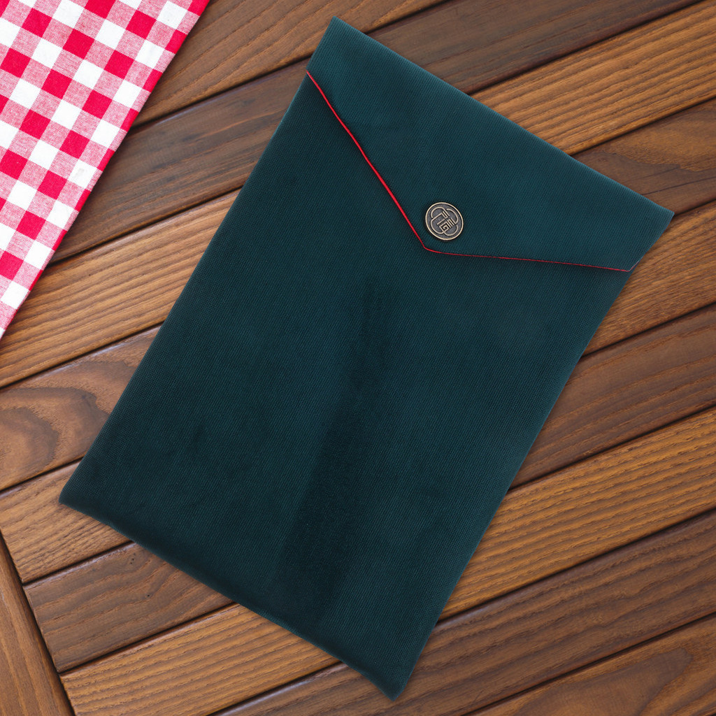 

Book Bag Bible Cover Purse Scriptures Storage Pouch Chinese Style Large Capacity Soft Text Holder Temple Church Sacred