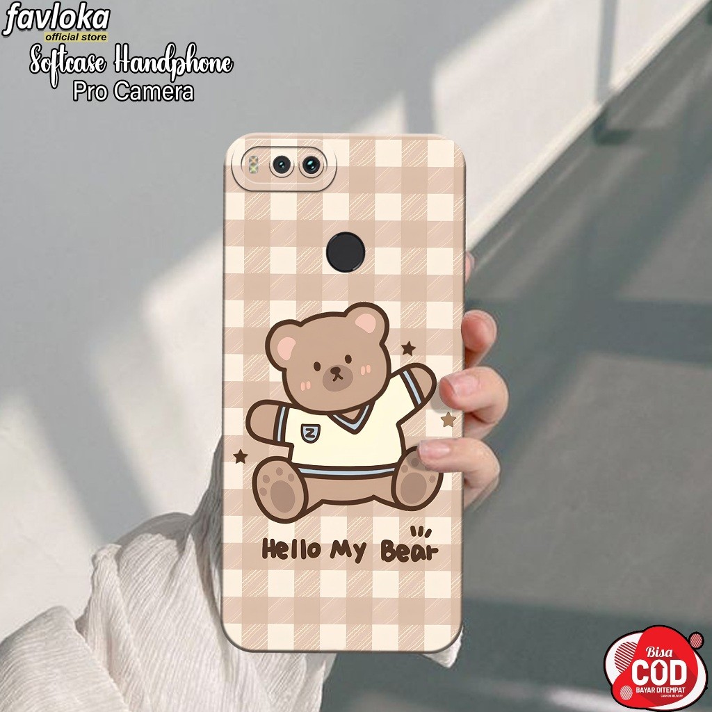 Softcase Hp XIAOMI MI A1 2017 - Case XIAOMI MI A1 Terbaru - Fashion Case Kartun - Casing XIAOMI MI A
