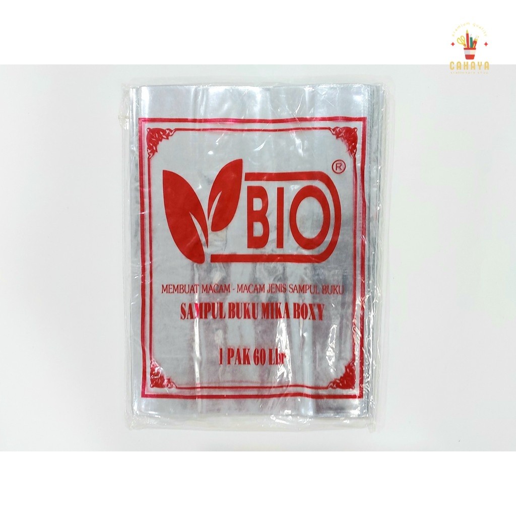 

Cahaya Stationary Sampul Plastik Mika BIO Boxy isi 10 Lembar / Sampul Mika Buku Campus