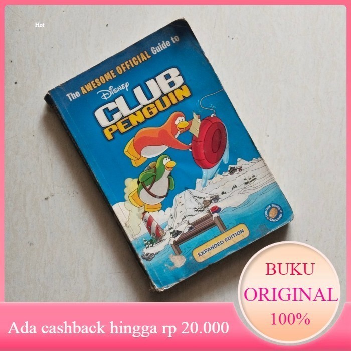 Buku Awesome Official Guide to Disney CLUB PENGUIN Original Bekas