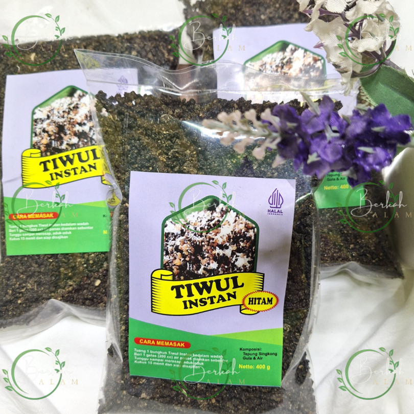 

TIWUL INSTAN OYEK INSTANT TAWAR HITAM 400 GRAM