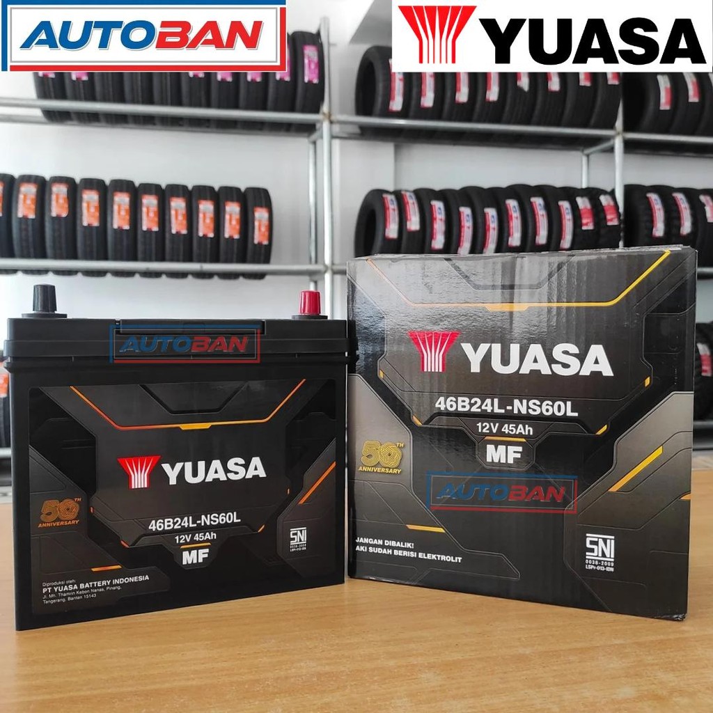 AKI KERING YUASA MF NS60L 46B24L ORIGINAL