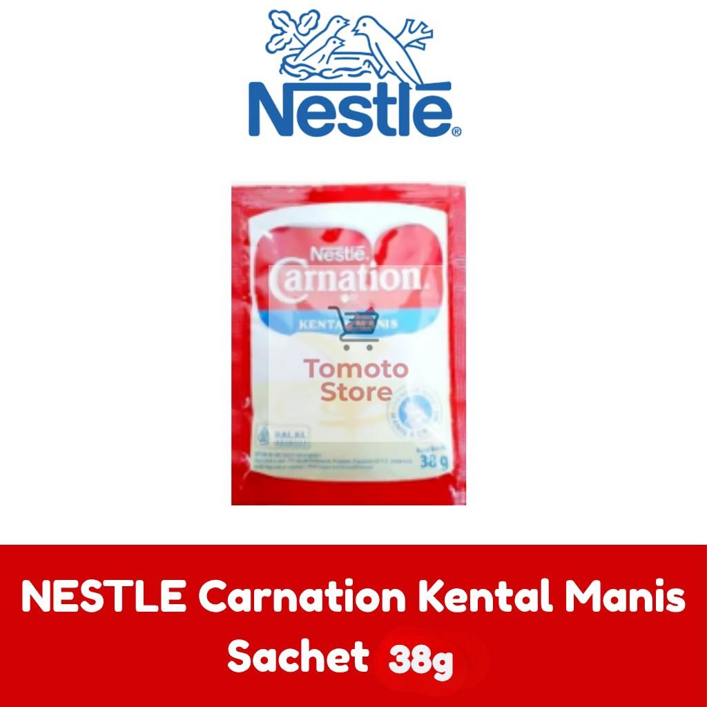 

✨ TOMOTOSTORE ✨ NESTLE Carnation Krimer Kental Manis Sachet 38 gr (1 Pc)