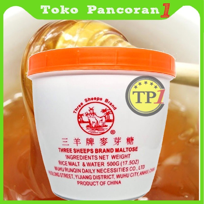 

Sirup Maltosa/ Mai Ya Tang Maltose Sugar /MaiYaTang Gula Maltosa /Three Sheep 500g