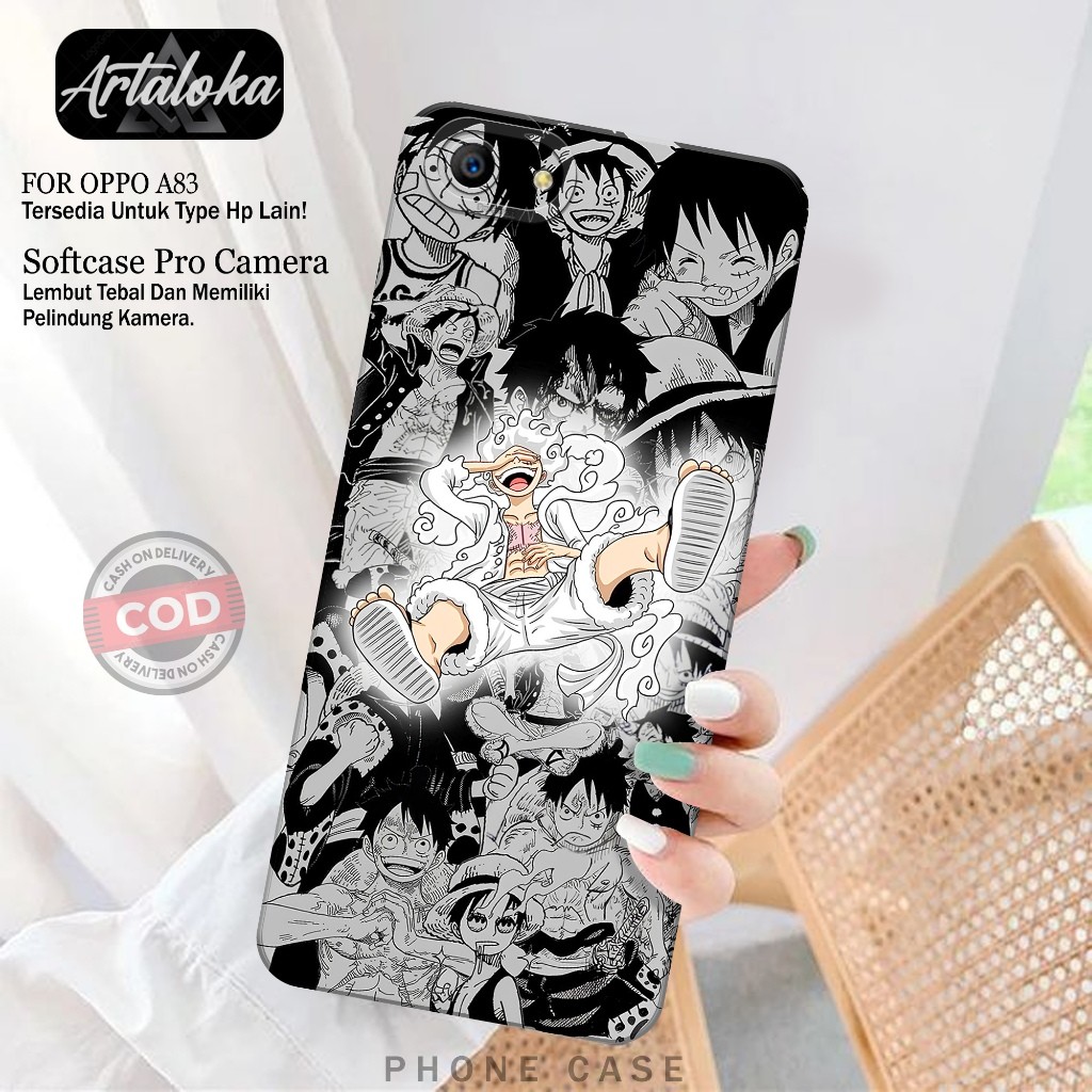 Case Hp OPPO A83 Fashion Case Anime Softcase OPPO A83 Silikon TPU Pro Camera Casing OPPO A83 Cover H