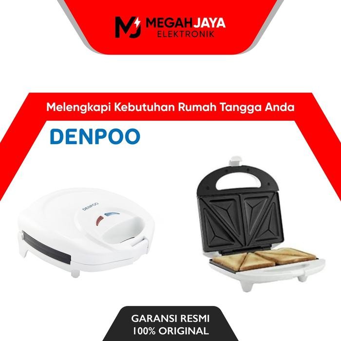 Denpoo DS-02 D Pemanggang Roti Sandwich Maker
