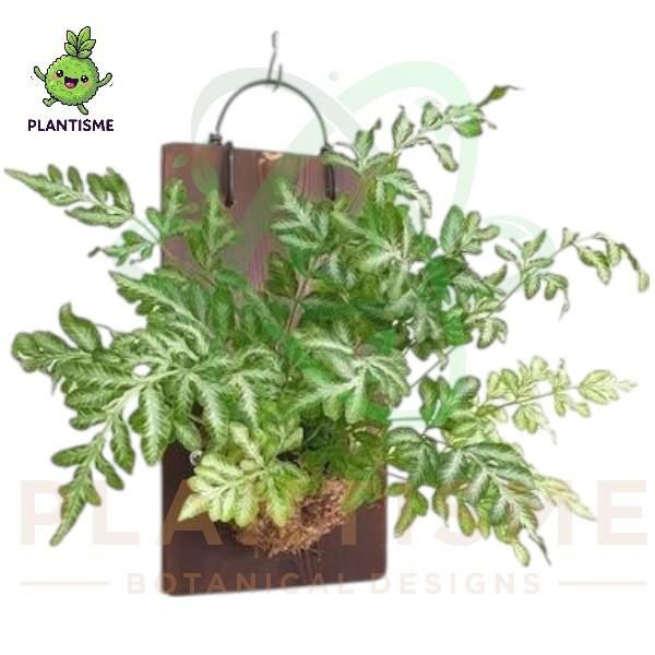 Wall of Fame – Tanaman Pteris Cretica Fern Variegated Pteris Cretica 'Variegata' Mounting Board Plan