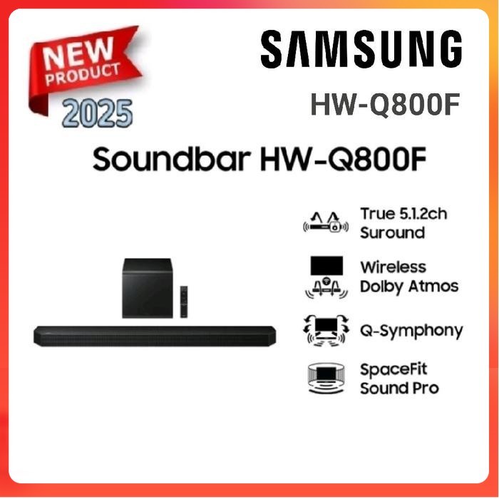 SAMSUNG HW-Q800F / Q800F / HW Q800F SOUNDBAR DOLBY ATMOS 2025 Series