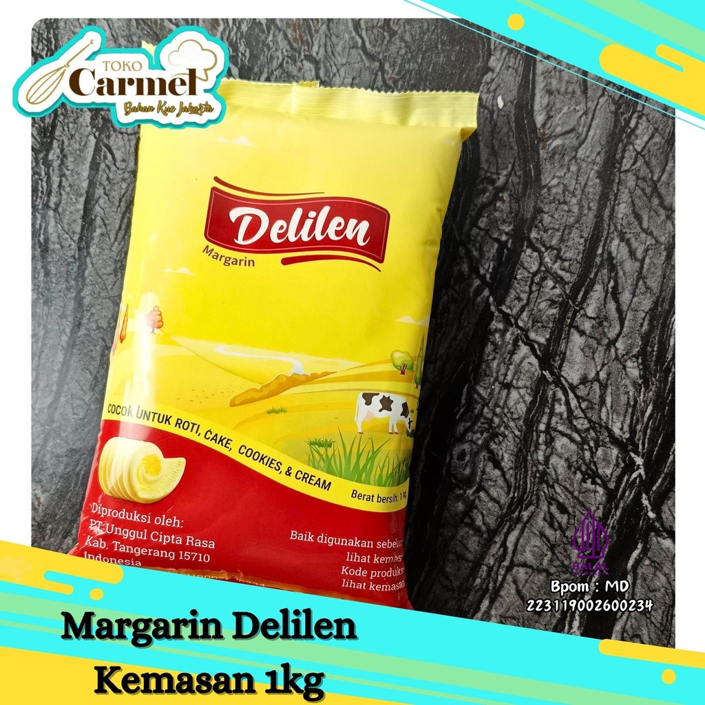 

Margarin Delilen Mentega 1kg - Pengganti Butter