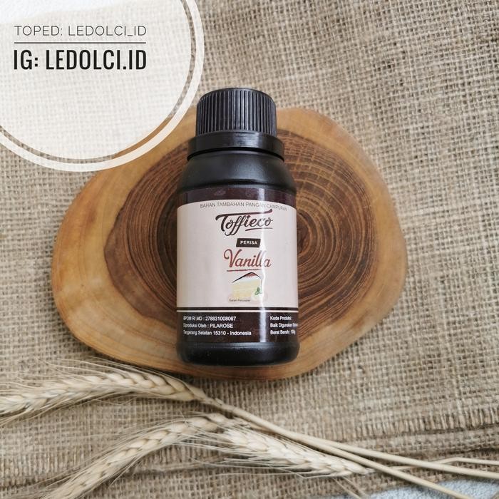 

PROMO! TOFFIECO PERISA PERASA MAKANAN PASTA 100 GR VANILLA COKLAT PANDAN DLL - Vanilla