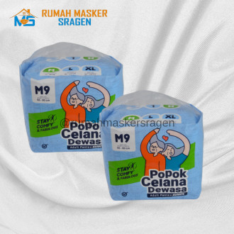 MYBLOOMS AVANTE POPOK CELANA DEWASA M ISI 9/POPOK CELANA DEWASA UKURAN M