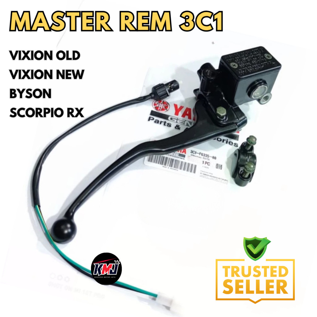 3C1-F583T-00 Master Rem Atas Set 3C1 Yamaha Vixion OLD Vixion NEW Byson Scorpio RX Original