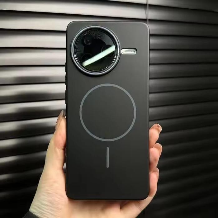 Case Magnetic Satin for Poco F7 Pro F7 Ultra Cover Casing Magnetic Satin