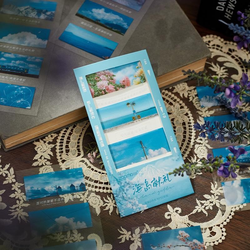 

Banner Scenery Aesthetic WASHI STICKER EDITION Scrapbook Journal Stickers Deco DIY Cute Craftycharm