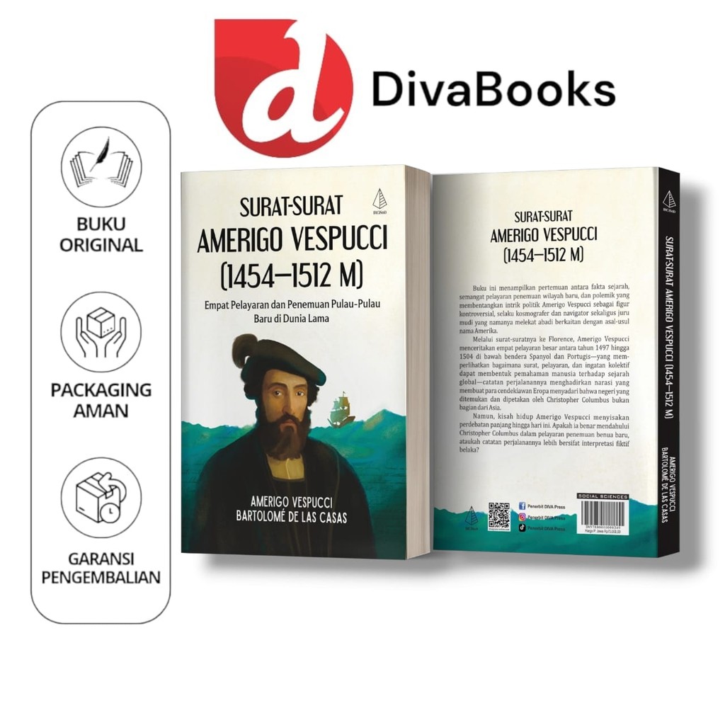 Buku Surat-Surat Amerigo Vespucci (1454-1512 M) - Bartolome de las Casas - IRCiSoD
