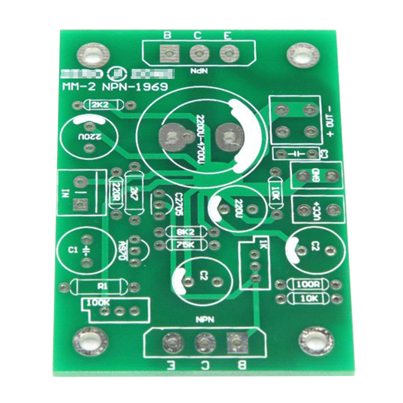 Atom BR Version NPN JLH1969 Single-ended Class A Power Amplifier Bare PCB Board