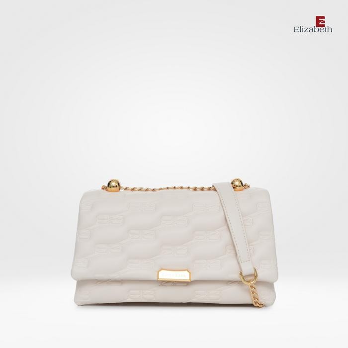 ORIGINAL Tas Elizabeth Sling Bag 0706-1349 - White, Standar