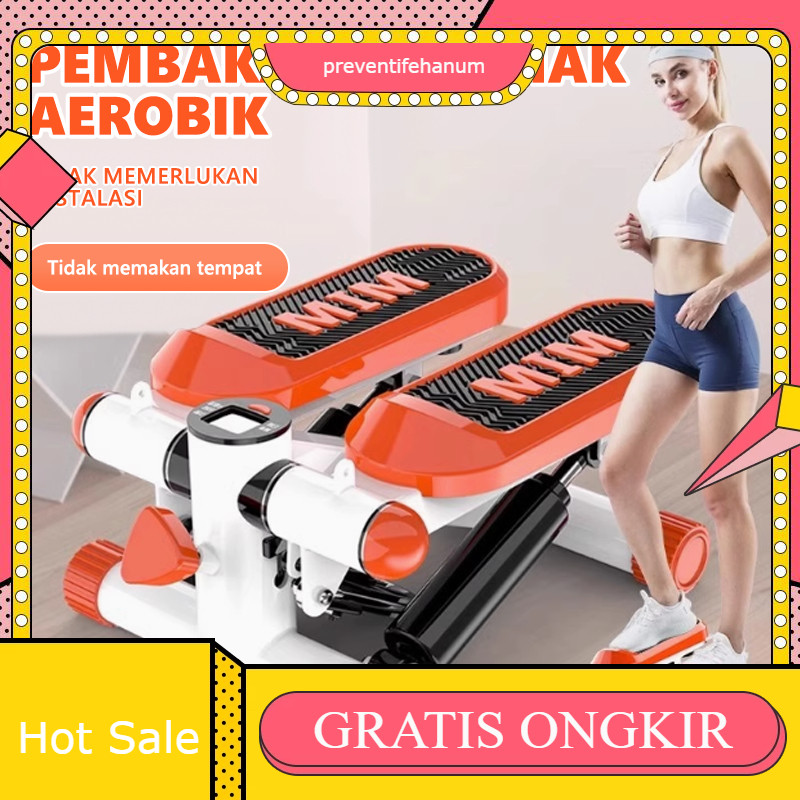 Mini Stepper - Alat Fitness Olahraga/Gym Alat Olahraga Fitness/Peralatan olahraga di rumah