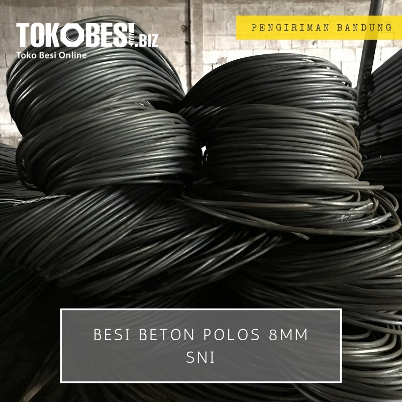 Besi beton polos 8mm SNI