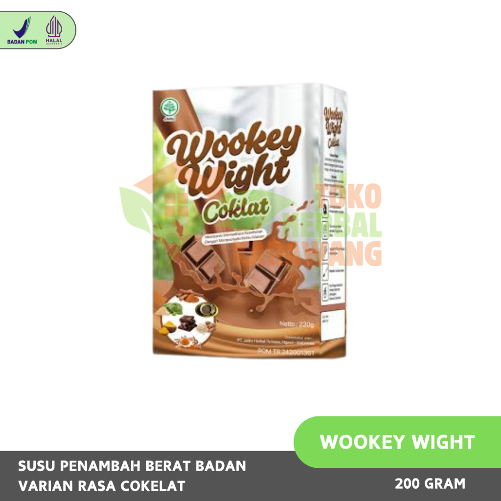 

Wookey Wight Cokelat – Susu Herbal Penambah Berat Badan Ideal