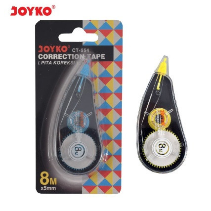 

BPP Correction Tape Pita Koreksi / Tipe X Kertas Joyko Ct-554