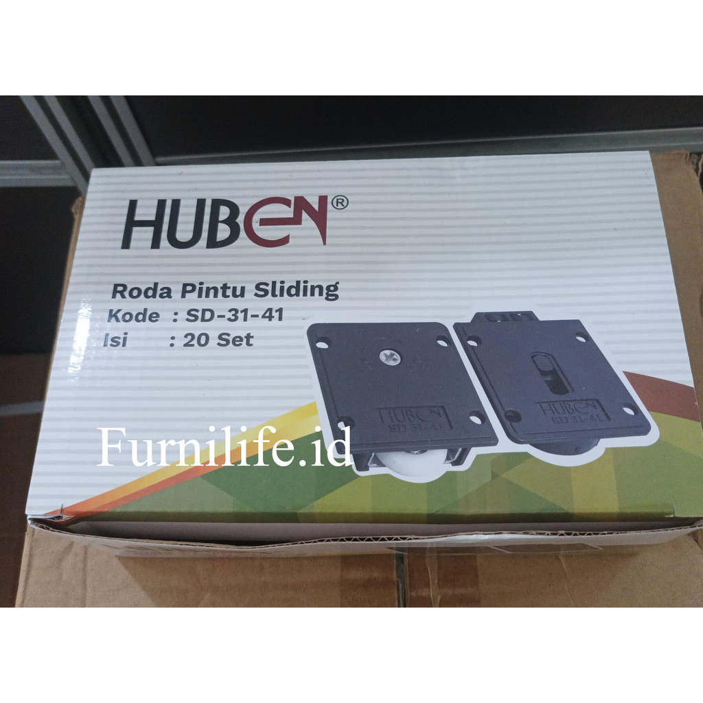Roda Pintu Lemari Geser Sliding SD3141 Huben | Roda Pintu Sliding | Roda Pintu Lemari Sliding | Roda