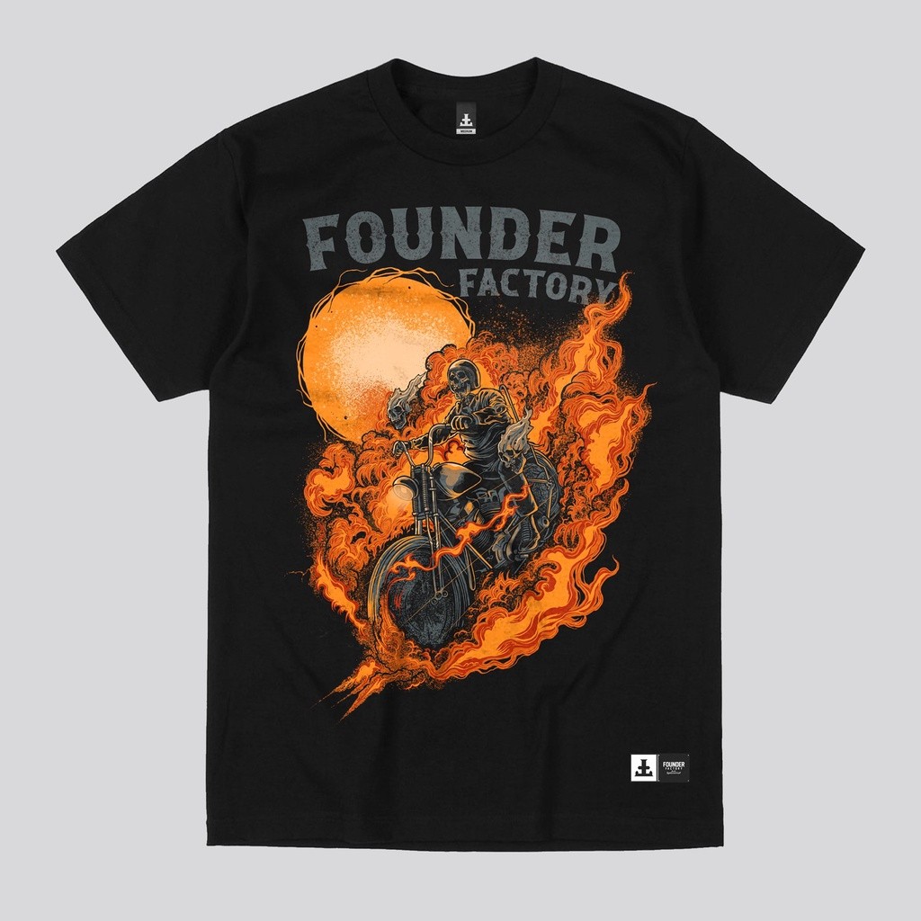 Founder Factory - Ride TShirt - Black