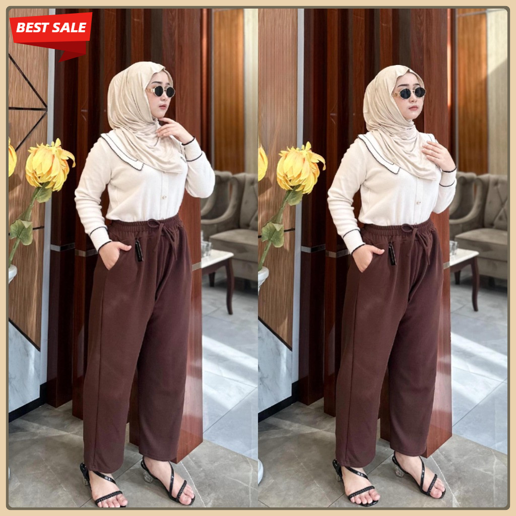 Baggy Pants Jumbo Knit Import | Celana XXXL Knit Import | Baggy Knit Import | Celana Jumbo MURAH