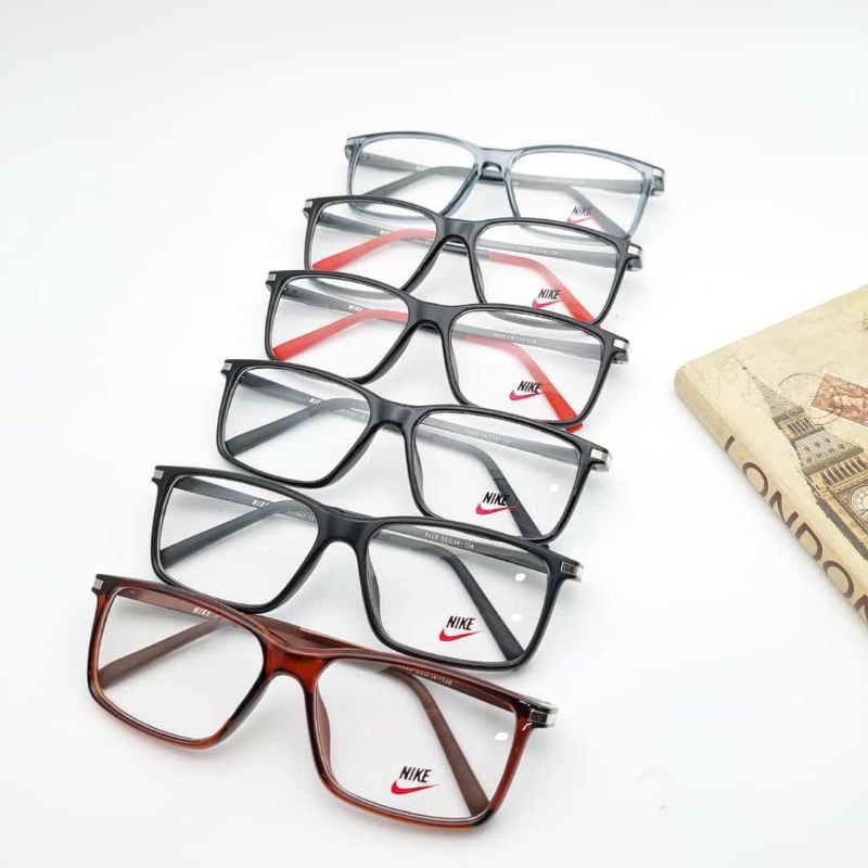 Harga Terbaik Kacamata Sporty Pria Frame 0528nike | normal Minus Plus Cylinder