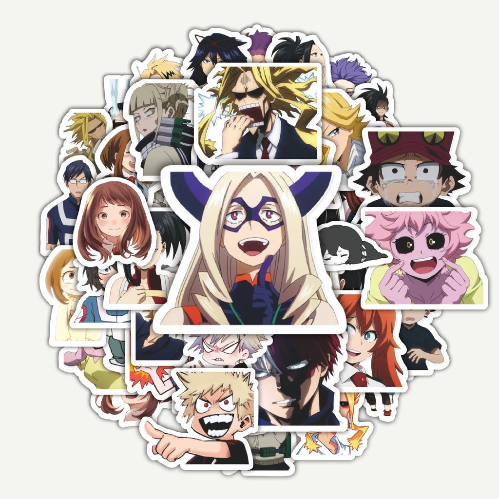 

Sticker Pack Stiker Anime My Hero Academia Japan Anime V9 | Sticker TUMBLR | Stiker LAPTOP KOPER HELM