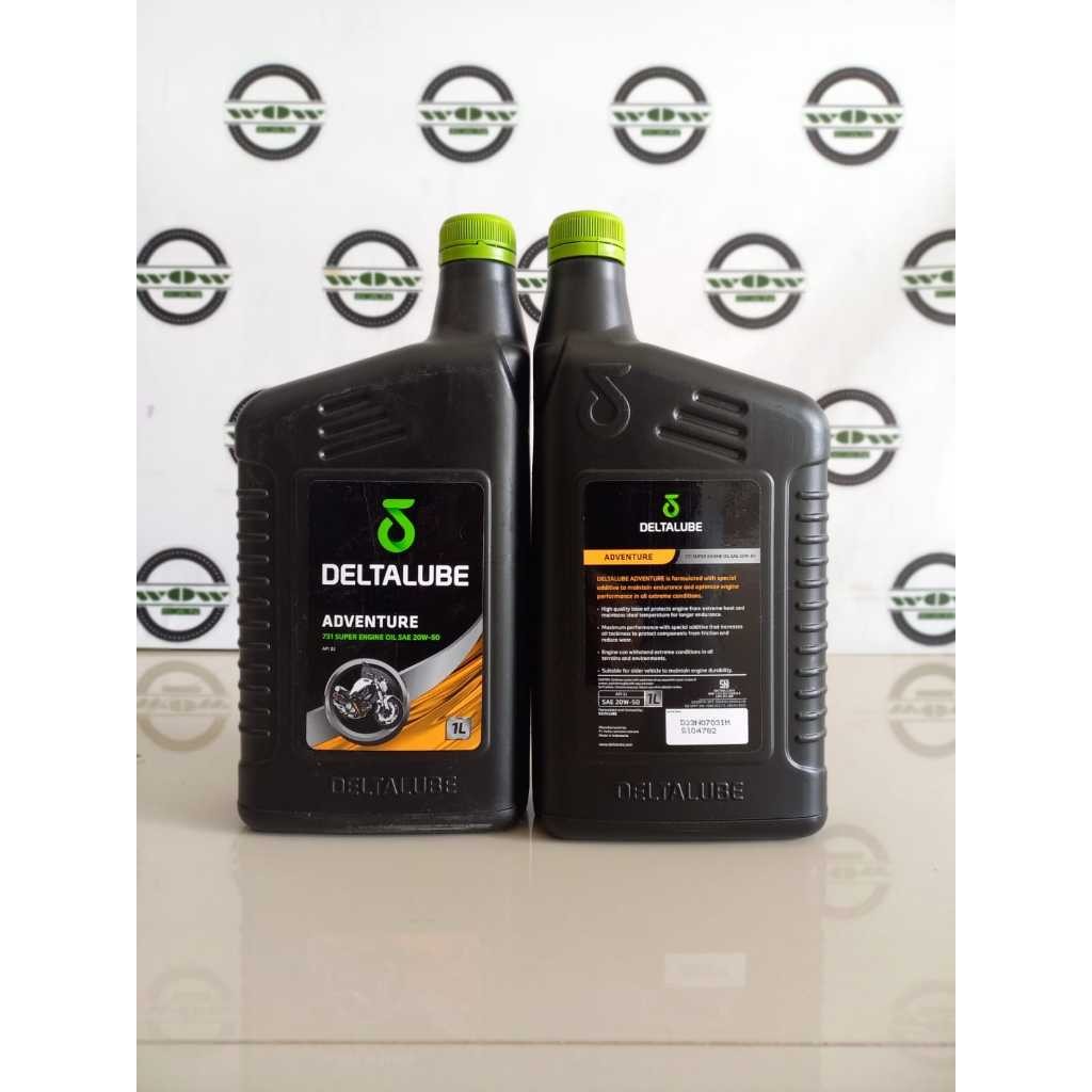 Oli DELTALUBE ADVENTURE 20W50 1L (ORIGINAL 100%)
