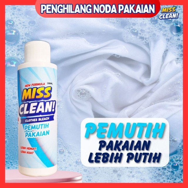 Pemutih Baju Ampuh Cairan Pemutih Pakaian Putih Penghilang Noda Kuning
