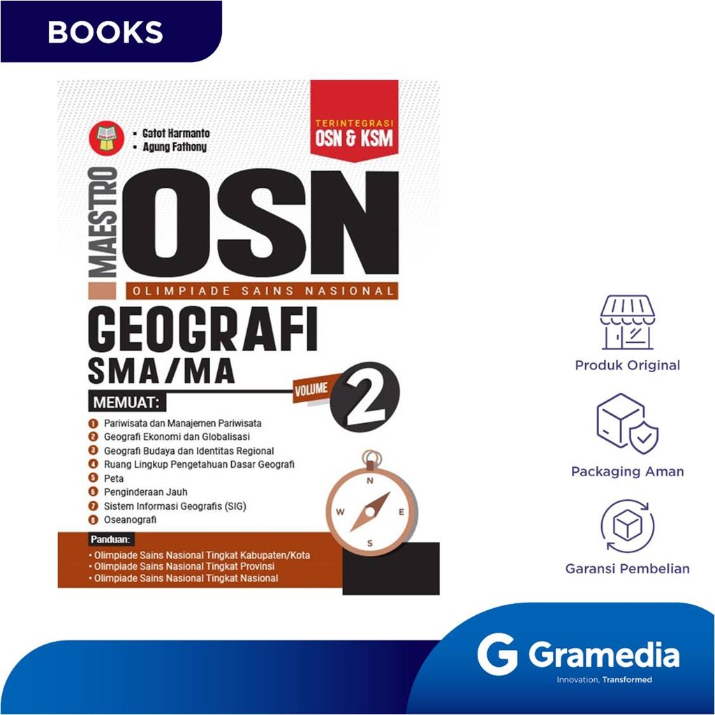 Maestro OSN Geografi untuk SMA/MA Volume 2 (Gatot Harmanto, Agung Fathony)