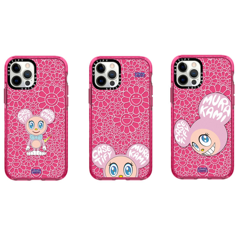 Caseti TAKASHI MURAKAMI DOB KUN Soft Case Untuk iPhone 16 16e 15 14 Plus 11 12 13 Pro Max Shockproof