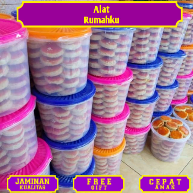 

Kue Kacang Khas Jember 900gr-1kg Isi 40-50 Toples