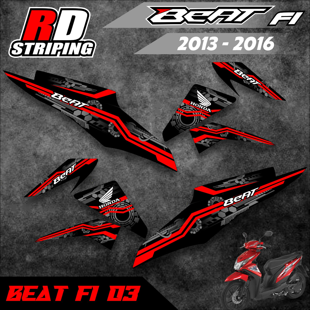 STRIPING BEAT FI / STIKER BEAT FI / STRIPING BEAT FI 2014 2016