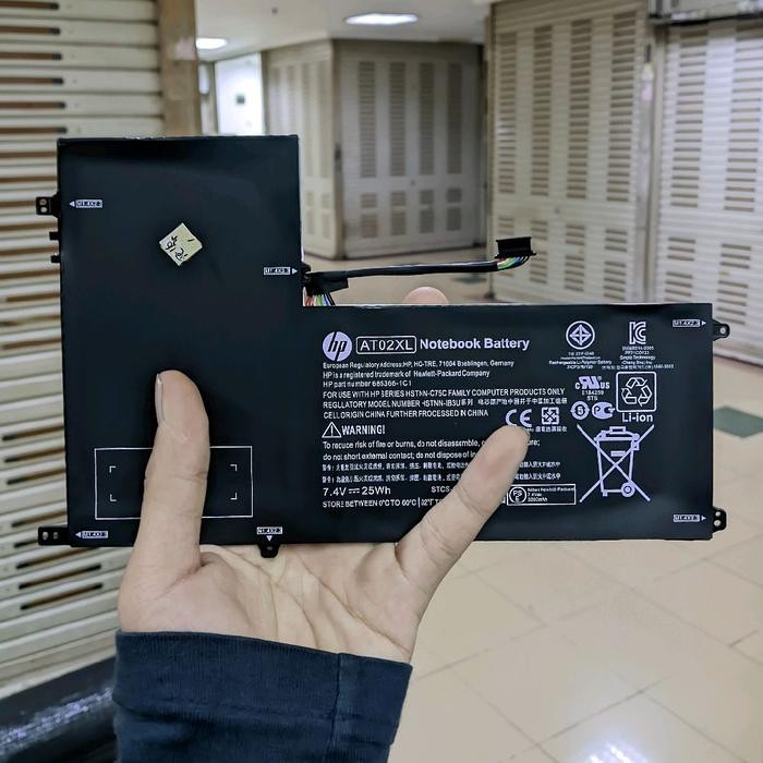 ORIGINAL Baterai hp ElitePad 900 G1 Tablet HSTNN-C75C HSTNN-IB3U 685368-1C1 AT02XL