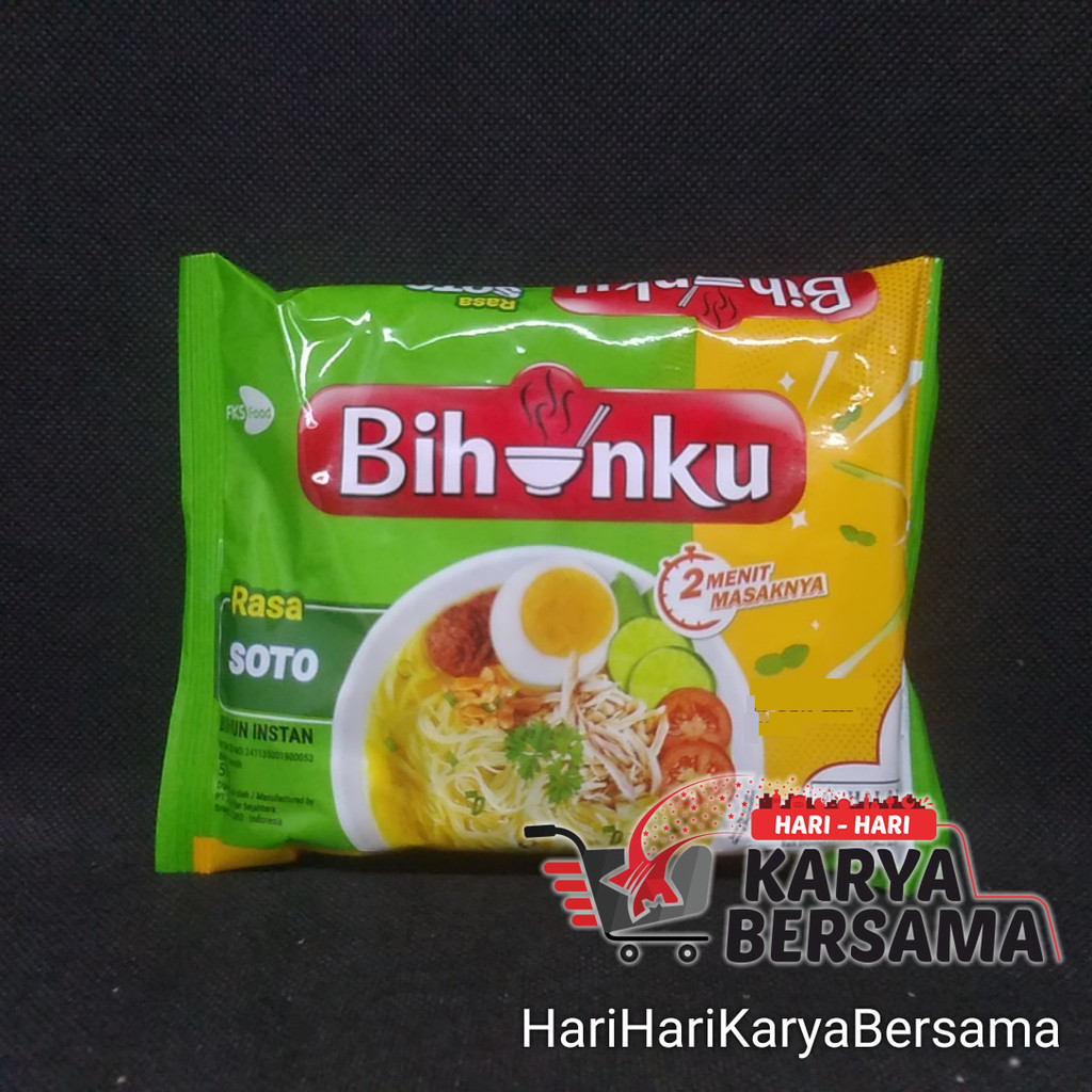 MIE INSTAN BIHUNKU RASA SOTO SPESIAL 55GR