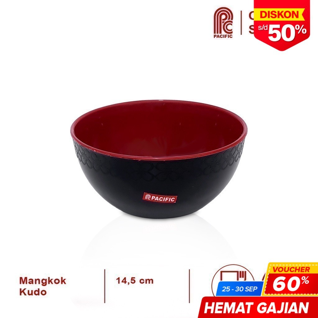 PACIFIC Mangkok 2 Warna 1 Pcs Food Grade Food Storage Serbaguna PAC-MANGKO